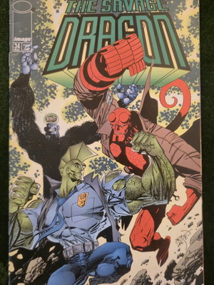 Image Comics Savage Dragon #34 Like New, First Pressing 1996