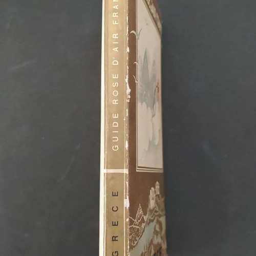 Guide Rose d'Air France 1956 Greece travel guide by Roger Tourte