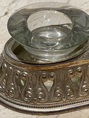Antique candlestick, vintage decorative piece