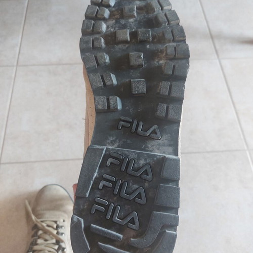 Fila Vintage Suede Hiking Boots used, size 46, 90s retro