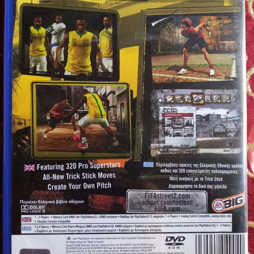 Fifa Street 2 used for Ps2