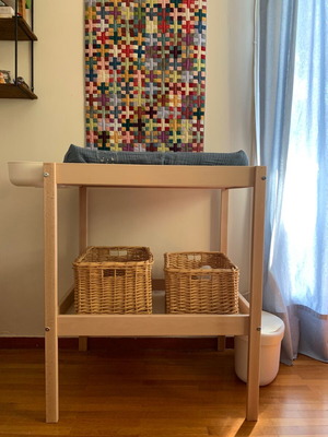 Ikea SNIGLAR changing table with accessories