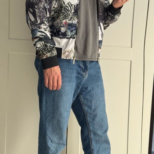 Zara Floral Bomber like brand new, regular fit, multicolor