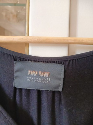 Zara Basic women's dress black size Small like new