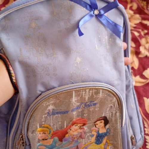 Disney Princesses School Bag like new, blue