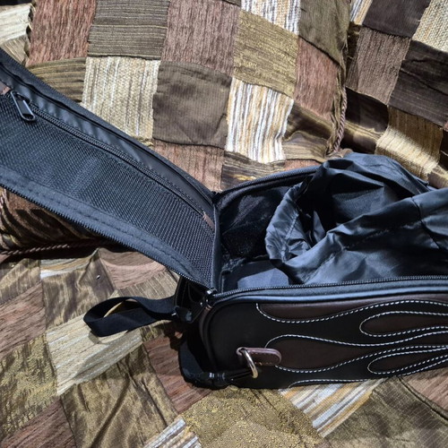Motorcycle tank bag leather new