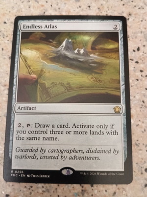 Magic: The Gathering Endless Atlas κάρτα τεχνουργήματος