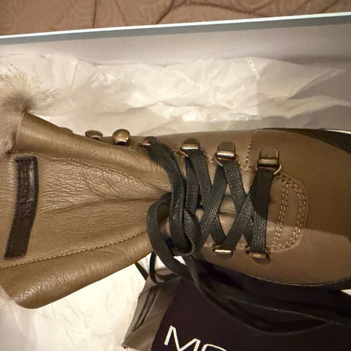 Philippe Model δερμάτινα sneaker μποτάκια χακί καινούργια, μέγεθος 37