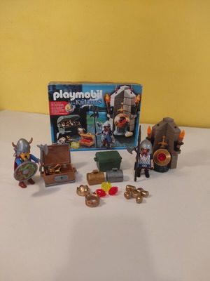 Playmobil Knights 6160 σετ φύλακας θησαυρού σαν καινούργιο με έξτρα δώρα