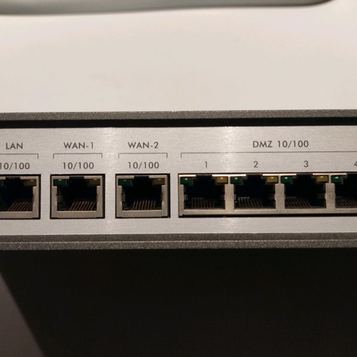 ZyWALL 70 router used