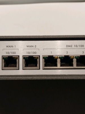 ZyWALL 70 router used