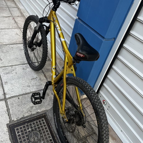 KTM Downhill Mountain Bike used with disc brakes and 26-inch wheels