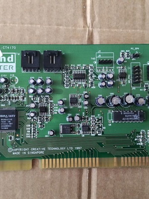 Звукова карта Creative Labs Sound Blaster ViBRA 16XV CT4170 употребявана