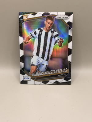 Panini Prizm Giannis Konstantelias RC κάρτα ποδοσφαίρου σαν καινούργιο 2025-26