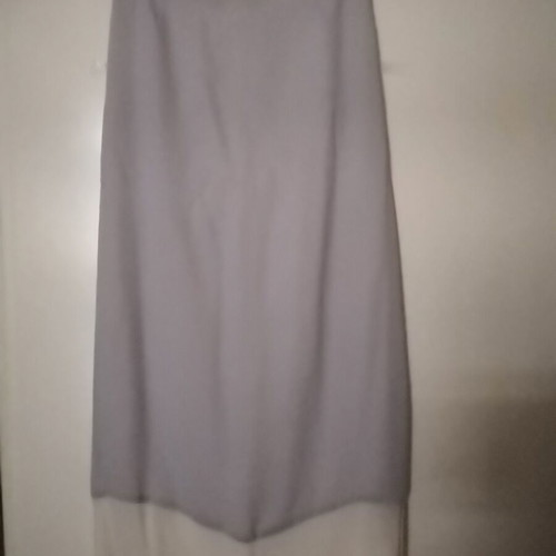 Lussile official skirt, like new, grey-sky blue and ivory muslin fabric