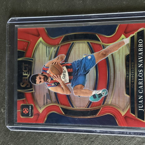 Juan Carlos Navarro Concourse Red Prizm basketball card new