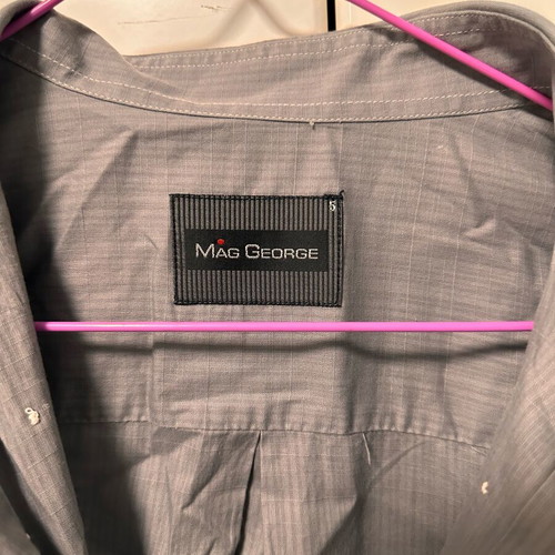 Men's shirt gray 5XL like new