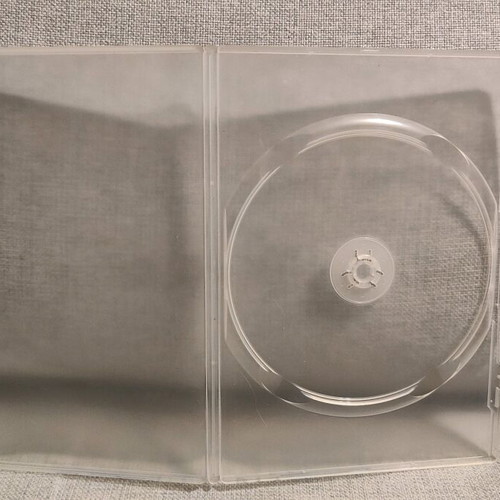 Slim DVD cases used, pack of 128 pieces
