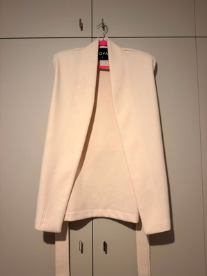 Soya sleeveless women's vest new, beige cream, one size