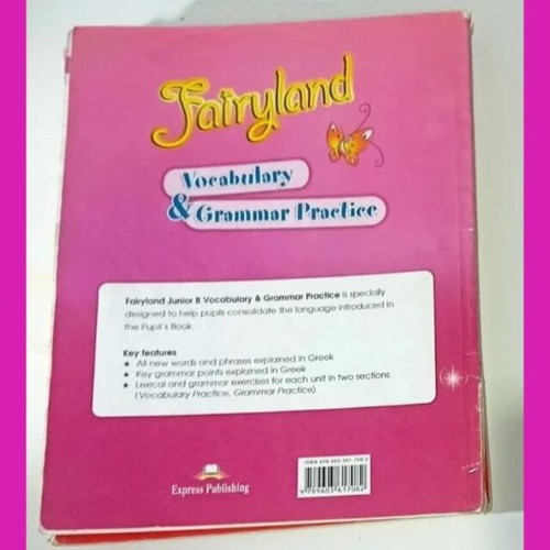 Fairyland Junior B Vocabulary and Grammar Practice Student's Book used