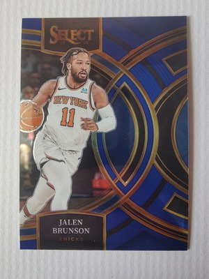 Jalen Brunson Premier Level Blue Card 2023-24 Panini Select new