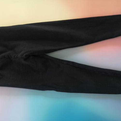 H&M Fleece-Lined Leggings Size 122 For 6-7 Years Like New Black