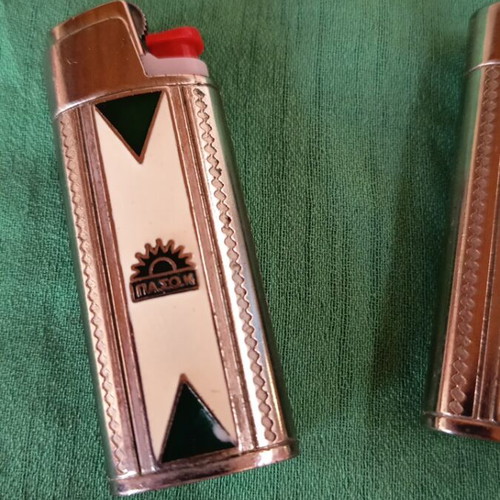Metal PASOK cases set of 3, like new, collectible