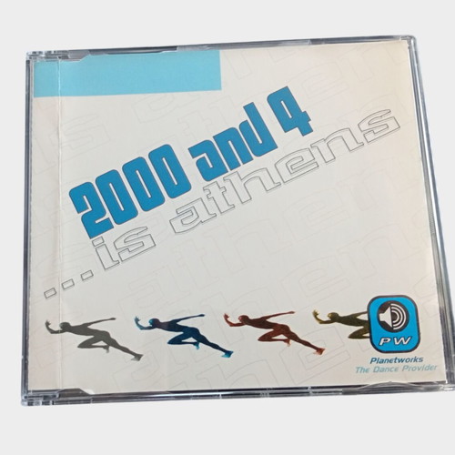 2000 and 4 Is Athens Original CD Single 1997 Polygram like new