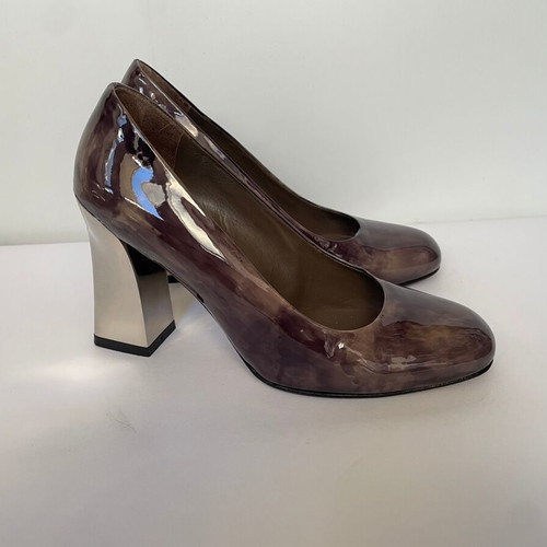 Marni leather heels like new, size 36.5, colorful