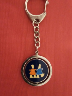 Athens 2004 Collectible Keychain with Phoebus and Athena