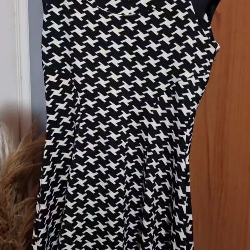 Mara's Collection dress like new, black-beige with elasticity, size M