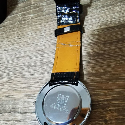 Dolce Gabbana watch new, black and silver