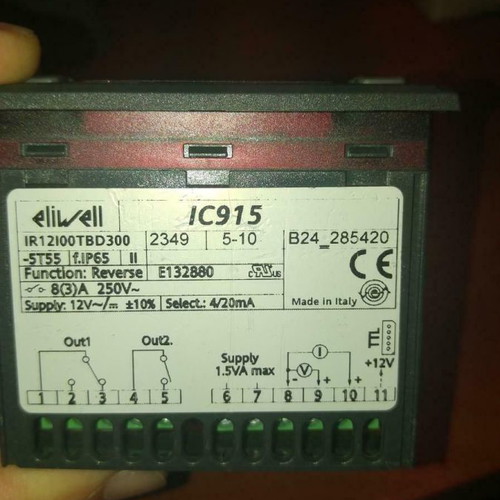Industrial Humidity Controller EWHS 280 and Eliwell IC915 new set