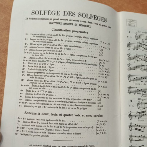 Solfege des Solfeges Volume 2A used