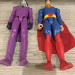 Joker and Superman action figures used set