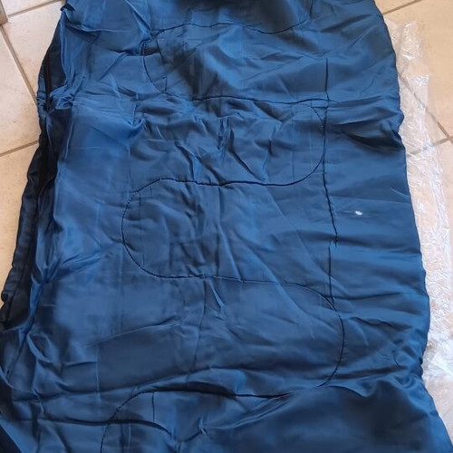 Sleeping bag blue with light blue inside