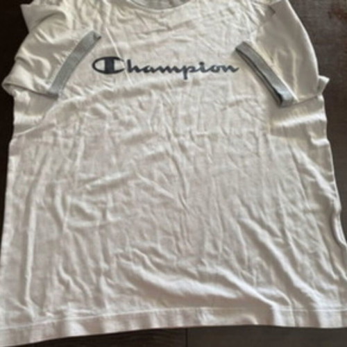 Champion white T-shirt, size medium