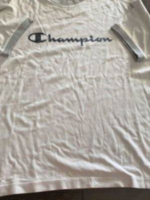 Champion white T-shirt, size medium