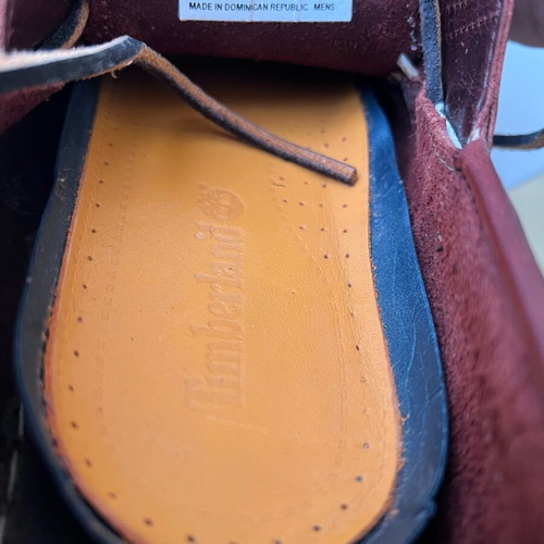 Timberland boat shoes size 43 like new, brown leather