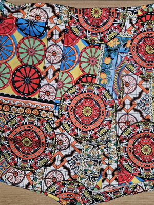 Shein Printed Skirt-Shorts new size S multicolor