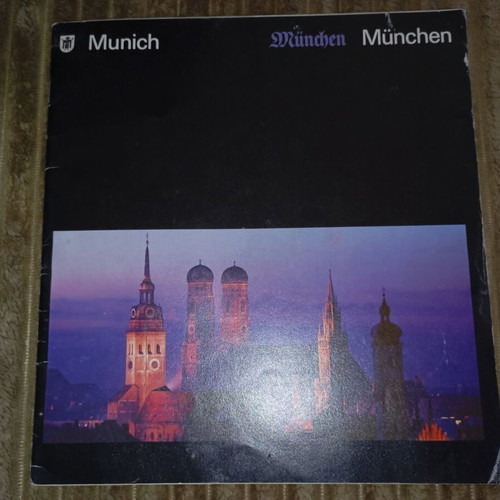 Munich travel brochure used, English language