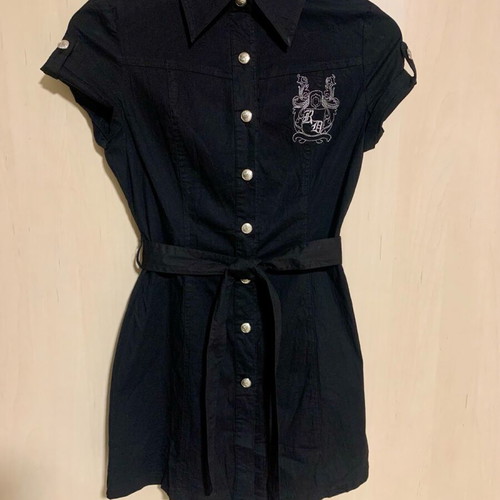 Celestino elastic black denim dress like -  5,50 - Vendora.cy