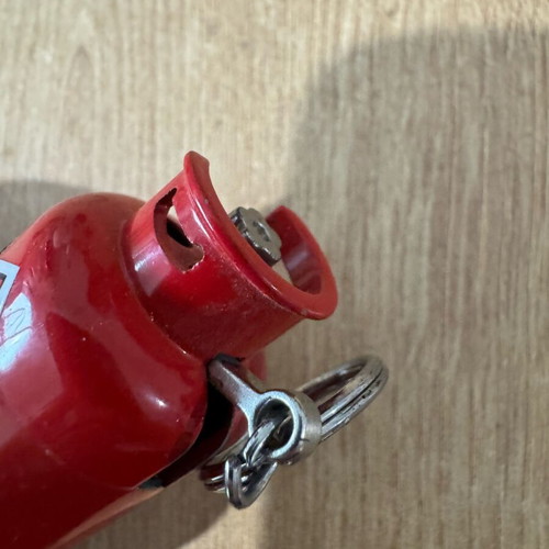 Bottle lighter used, unknown if working