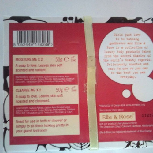 Ella and Rose aromatic soaps new, set of 4 pieces
