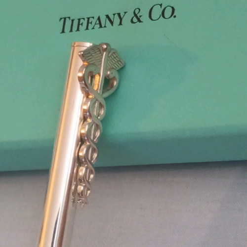 Tiffany&Co. Caduceus 925 ballpoint pen like new