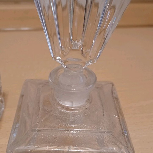 Crystal vintage boudoir set in excellent condition