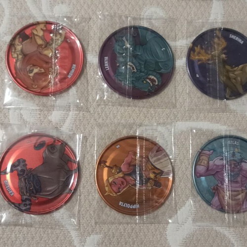 ChipiCao Hercules Chipitales 2021 chip set new, complete