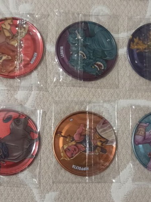 ChipiCao Hercules Chipitales 2021 chip set new, complete