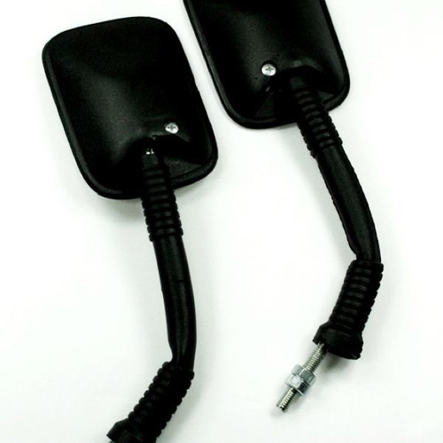 Motorcycle mirrors new with M8x1.25 thread, black ABS