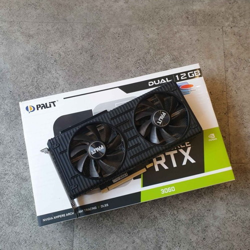 RTX 3060 12GB graphics card brand new with box